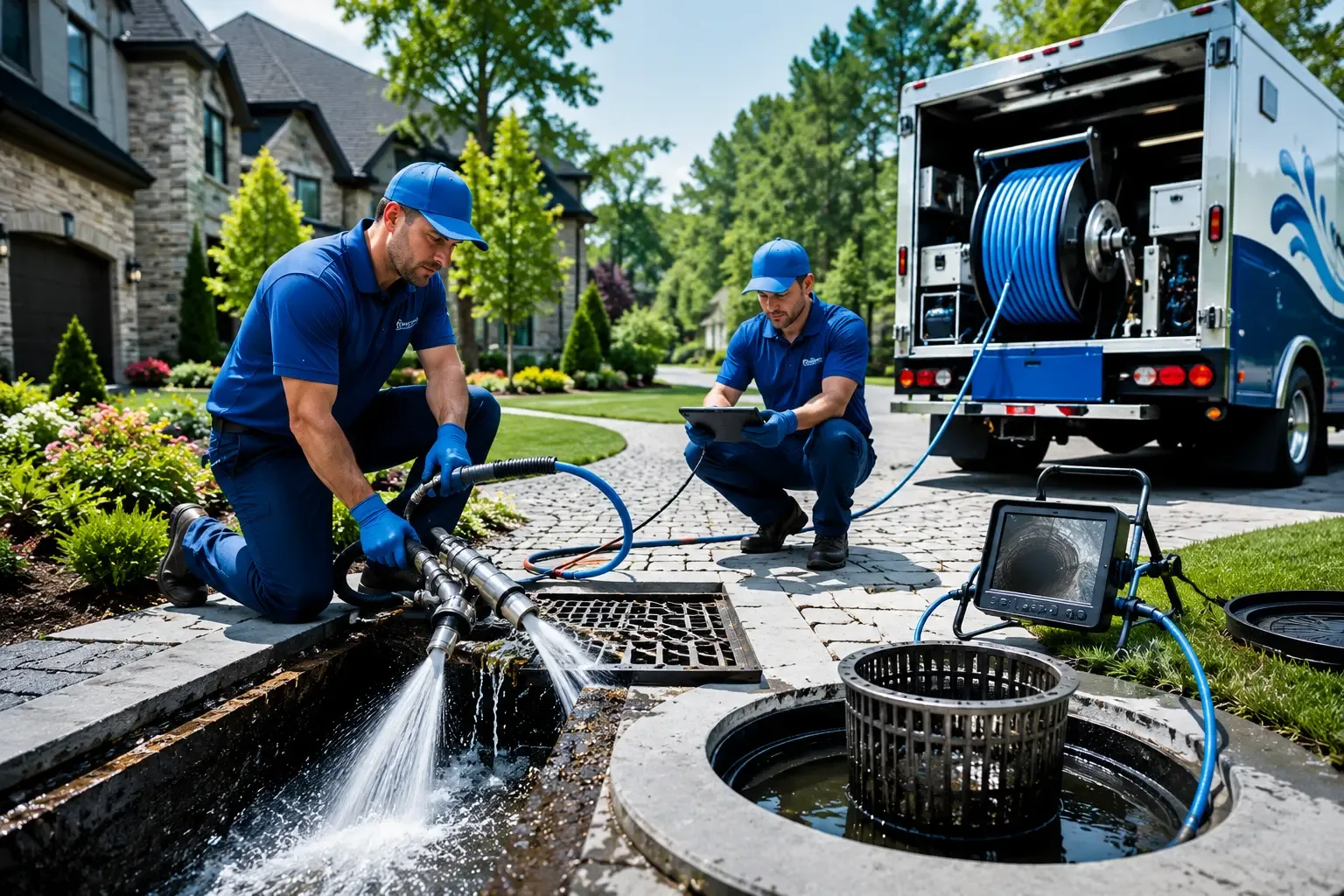 Local outdoor drain cleaning professionals in Christiana, PA